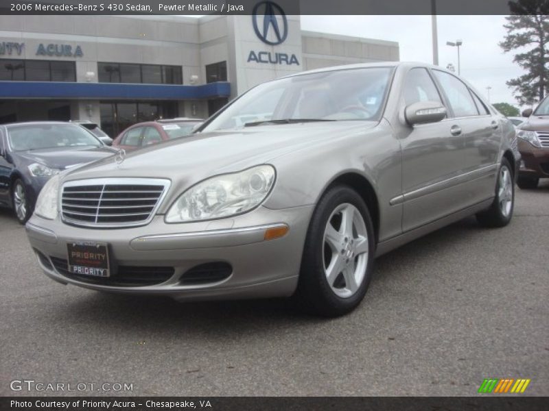 Pewter Metallic / Java 2006 Mercedes-Benz S 430 Sedan