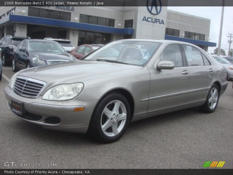 Pewter Metallic / Java 2006 Mercedes-Benz S 430 Sedan