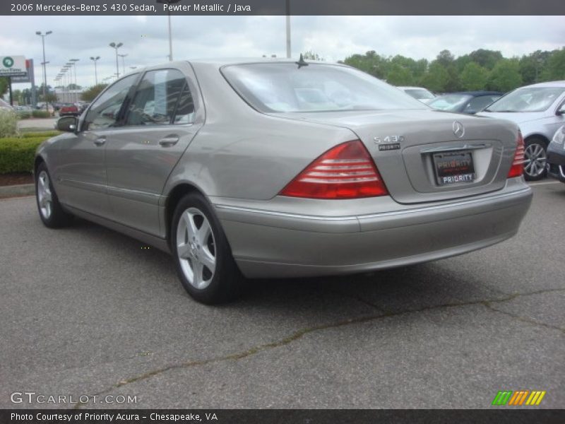 Pewter Metallic / Java 2006 Mercedes-Benz S 430 Sedan