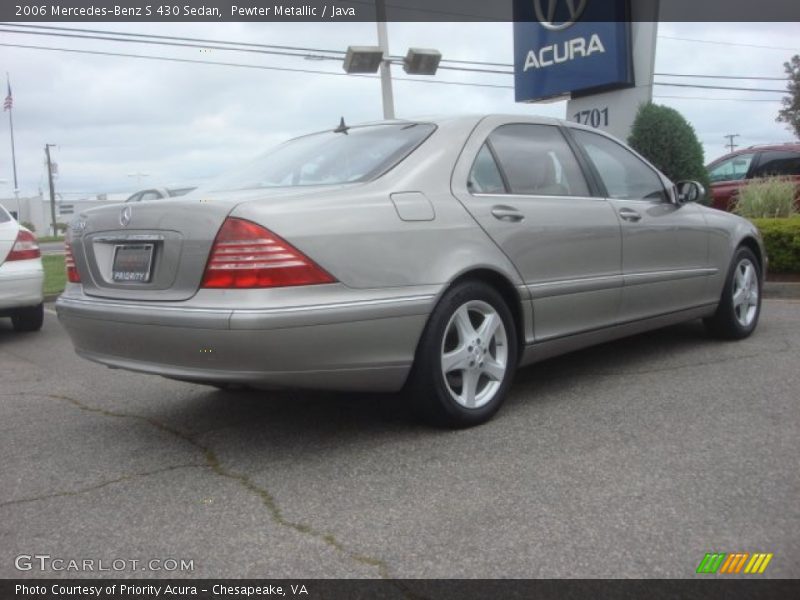 Pewter Metallic / Java 2006 Mercedes-Benz S 430 Sedan