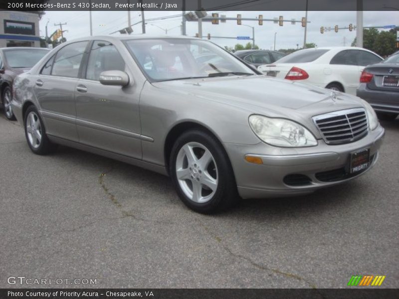 Pewter Metallic / Java 2006 Mercedes-Benz S 430 Sedan