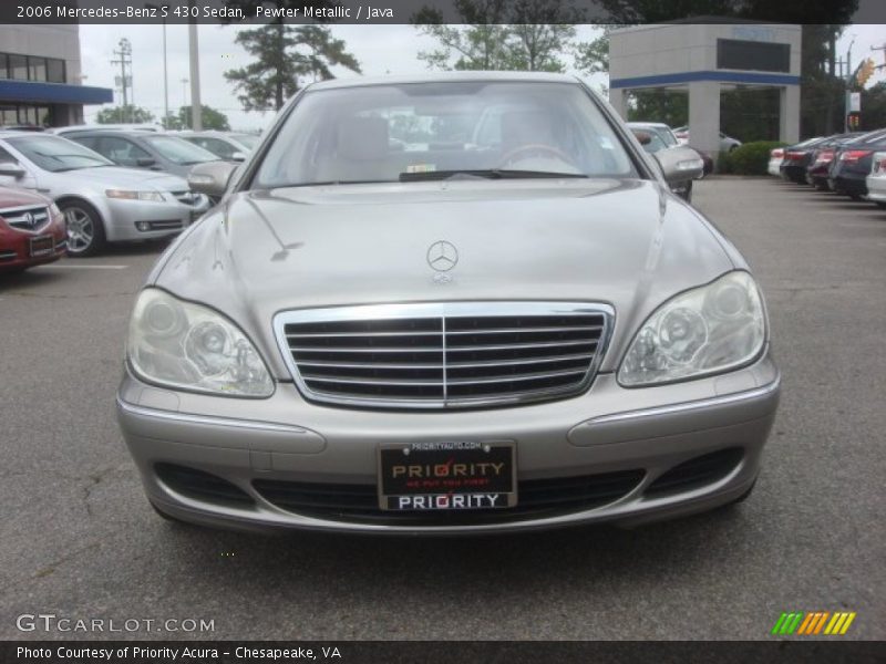 Pewter Metallic / Java 2006 Mercedes-Benz S 430 Sedan