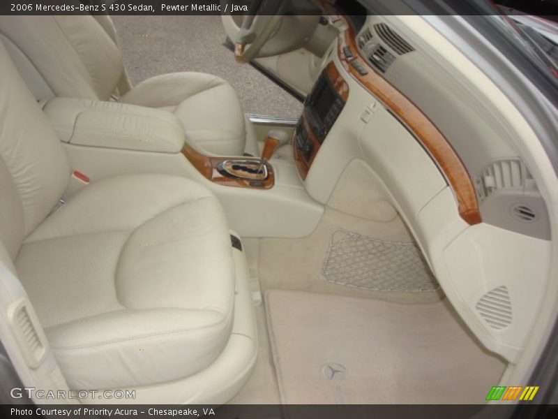 Pewter Metallic / Java 2006 Mercedes-Benz S 430 Sedan