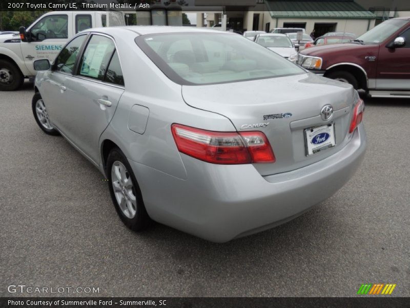 Titanium Metallic / Ash 2007 Toyota Camry LE