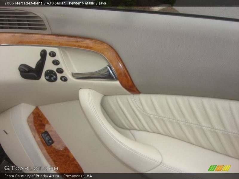 Pewter Metallic / Java 2006 Mercedes-Benz S 430 Sedan