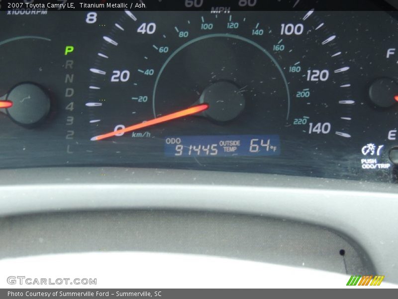 Titanium Metallic / Ash 2007 Toyota Camry LE