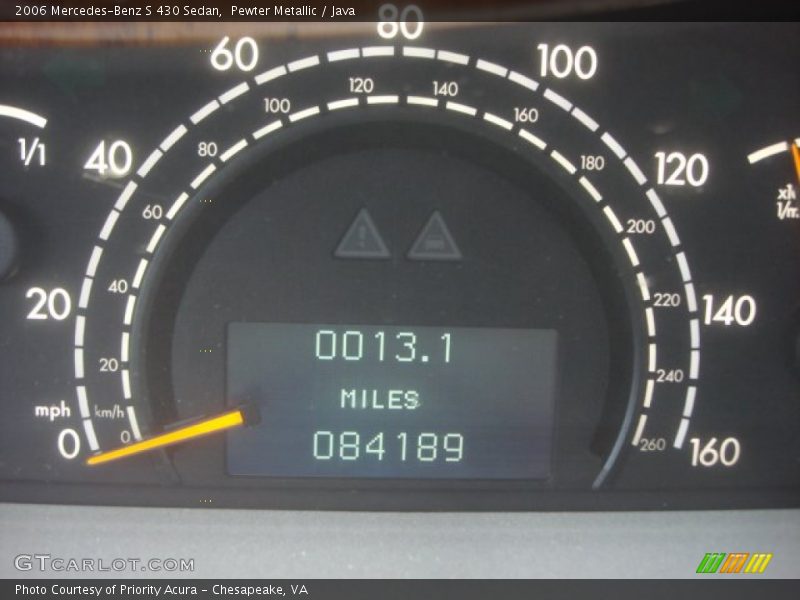 Pewter Metallic / Java 2006 Mercedes-Benz S 430 Sedan