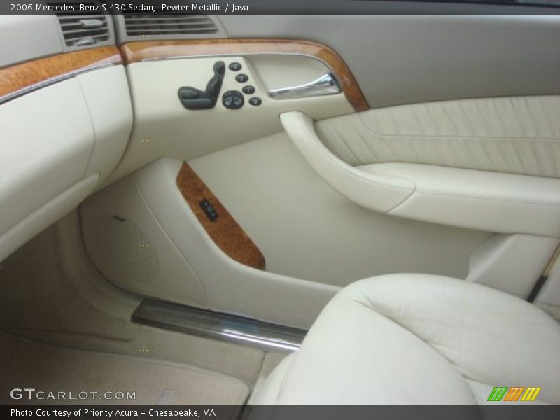 Pewter Metallic / Java 2006 Mercedes-Benz S 430 Sedan