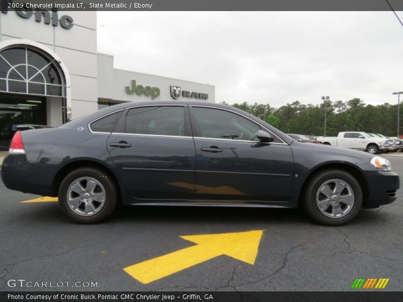 Slate Metallic / Ebony 2009 Chevrolet Impala LT