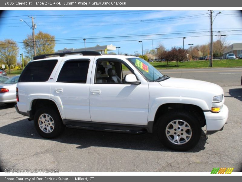 Summit White / Gray/Dark Charcoal 2005 Chevrolet Tahoe Z71 4x4