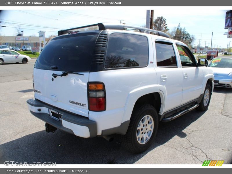 Summit White / Gray/Dark Charcoal 2005 Chevrolet Tahoe Z71 4x4
