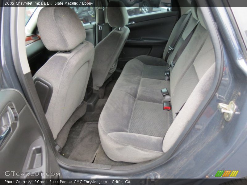 Rear Seat of 2009 Impala LT