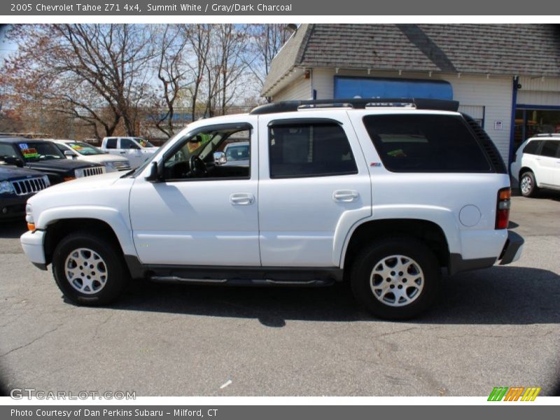 Summit White / Gray/Dark Charcoal 2005 Chevrolet Tahoe Z71 4x4