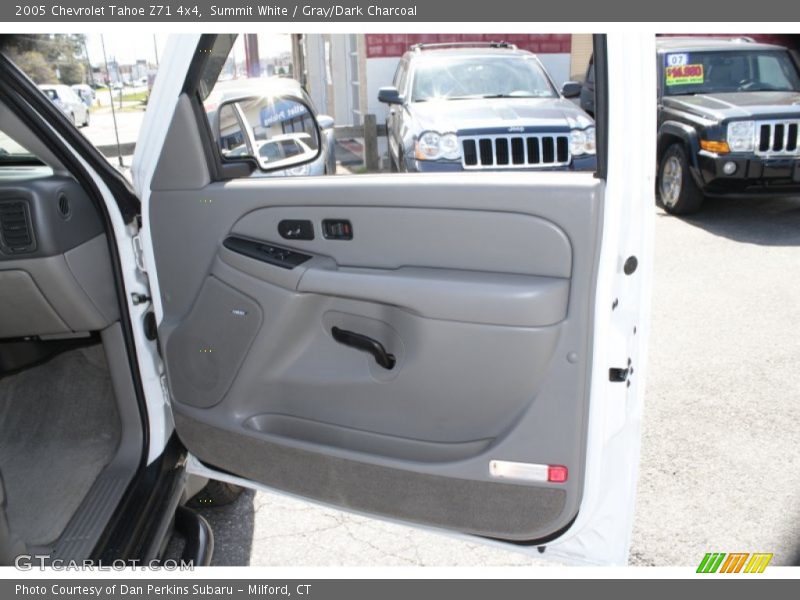 Summit White / Gray/Dark Charcoal 2005 Chevrolet Tahoe Z71 4x4