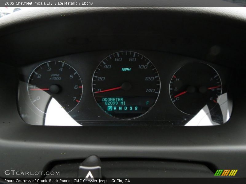 Slate Metallic / Ebony 2009 Chevrolet Impala LT