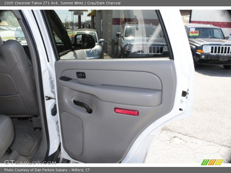 Summit White / Gray/Dark Charcoal 2005 Chevrolet Tahoe Z71 4x4