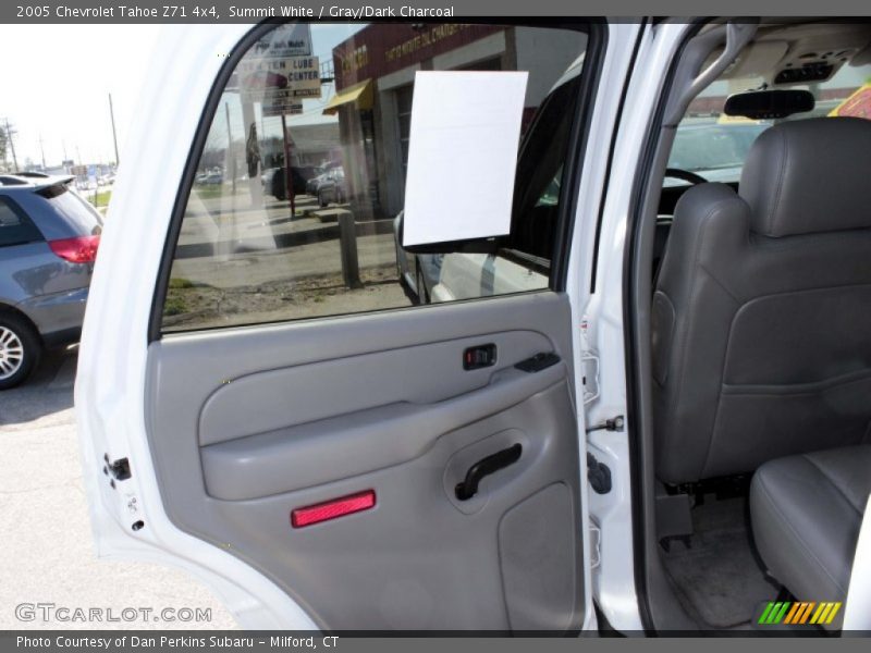 Summit White / Gray/Dark Charcoal 2005 Chevrolet Tahoe Z71 4x4