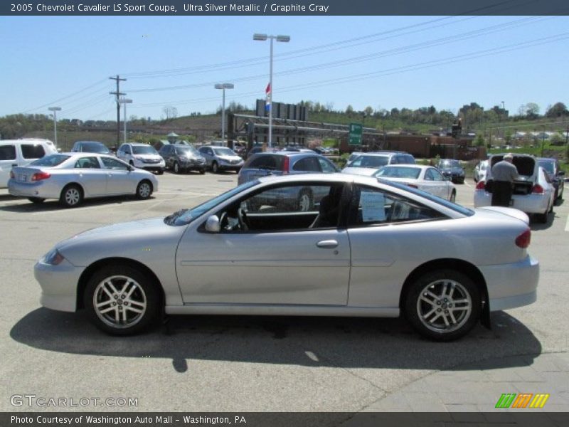 Ultra Silver Metallic / Graphite Gray 2005 Chevrolet Cavalier LS Sport Coupe