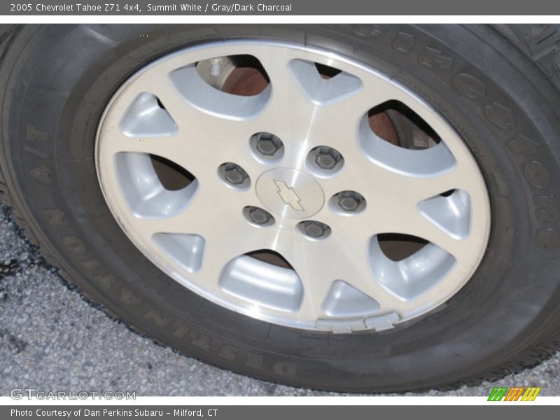 Summit White / Gray/Dark Charcoal 2005 Chevrolet Tahoe Z71 4x4