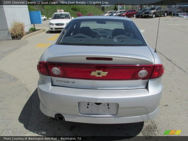 Ultra Silver Metallic / Graphite Gray 2005 Chevrolet Cavalier LS Sport Coupe