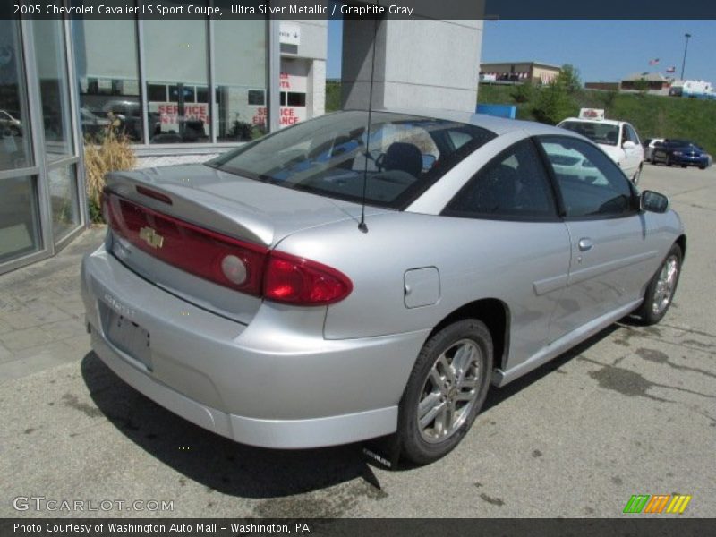 Ultra Silver Metallic / Graphite Gray 2005 Chevrolet Cavalier LS Sport Coupe
