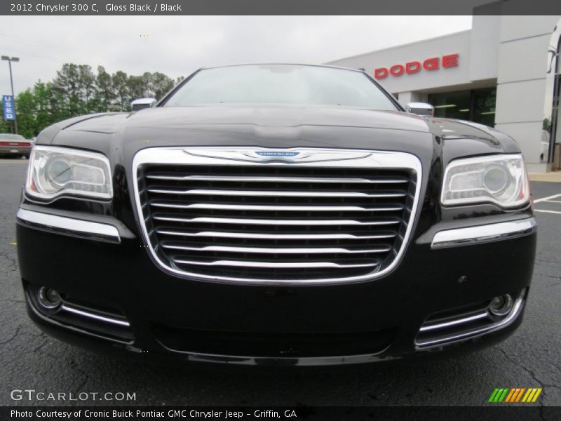 Gloss Black / Black 2012 Chrysler 300 C