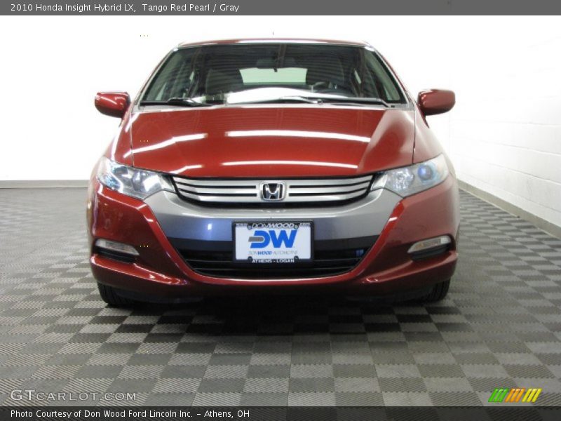 Tango Red Pearl / Gray 2010 Honda Insight Hybrid LX