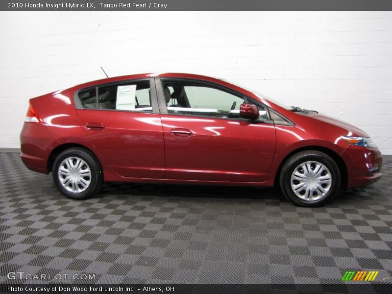 Tango Red Pearl / Gray 2010 Honda Insight Hybrid LX