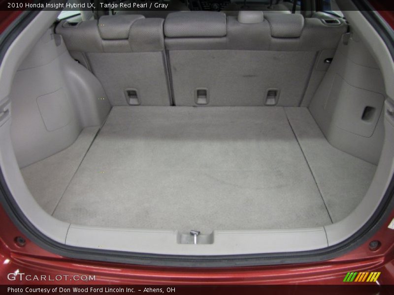 Tango Red Pearl / Gray 2010 Honda Insight Hybrid LX