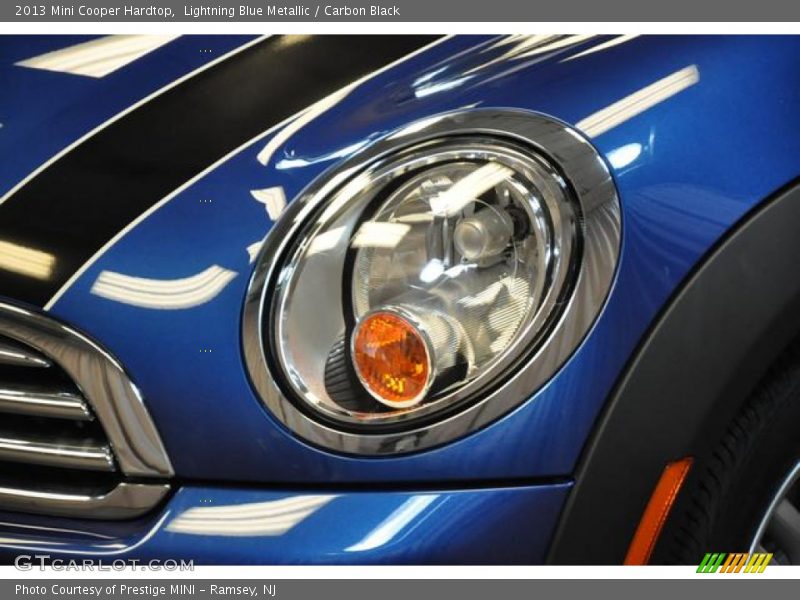 Lightning Blue Metallic / Carbon Black 2013 Mini Cooper Hardtop