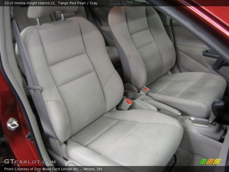Tango Red Pearl / Gray 2010 Honda Insight Hybrid LX