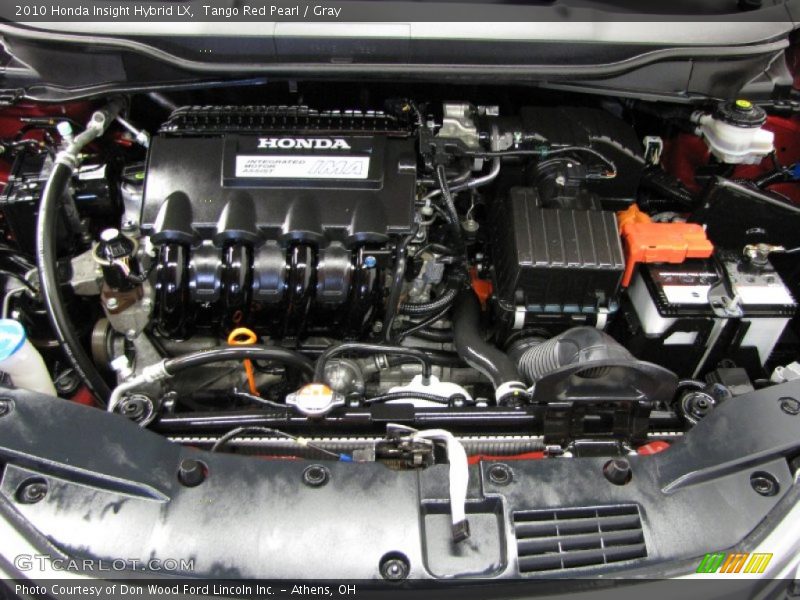 Tango Red Pearl / Gray 2010 Honda Insight Hybrid LX
