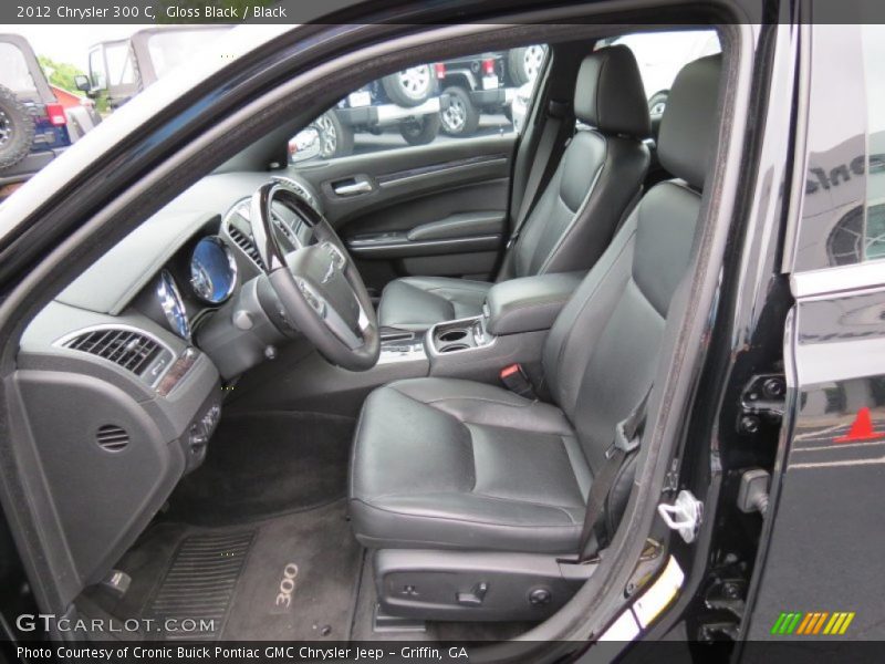 Gloss Black / Black 2012 Chrysler 300 C