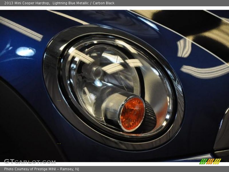 Lightning Blue Metallic / Carbon Black 2013 Mini Cooper Hardtop