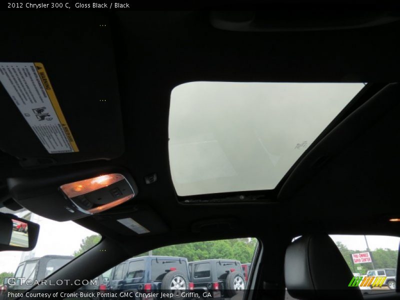 Gloss Black / Black 2012 Chrysler 300 C