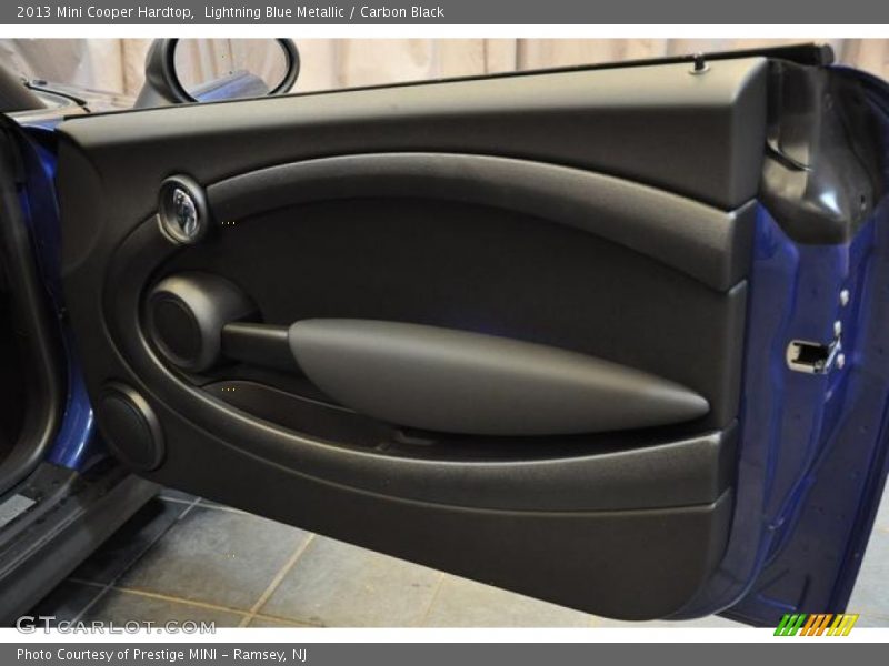 Lightning Blue Metallic / Carbon Black 2013 Mini Cooper Hardtop
