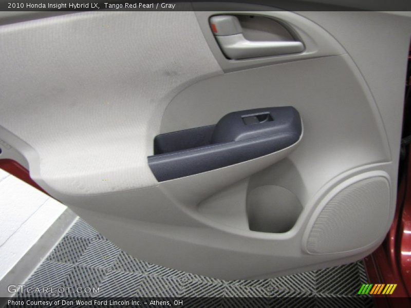 Tango Red Pearl / Gray 2010 Honda Insight Hybrid LX