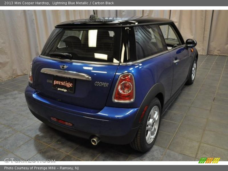 Lightning Blue Metallic / Carbon Black 2013 Mini Cooper Hardtop