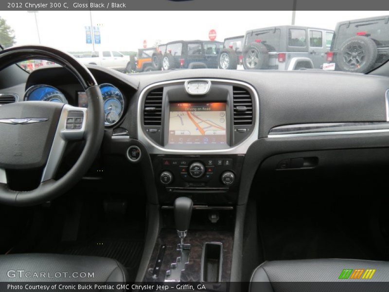 Gloss Black / Black 2012 Chrysler 300 C