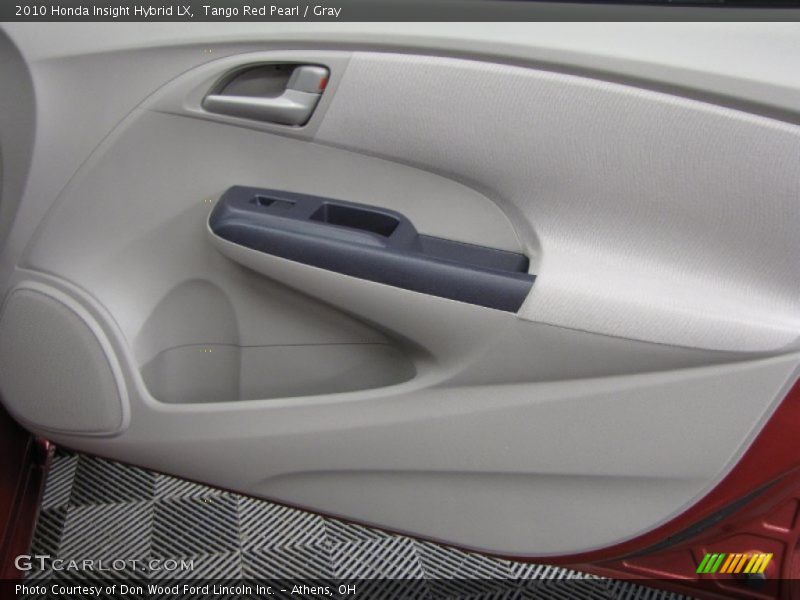 Tango Red Pearl / Gray 2010 Honda Insight Hybrid LX