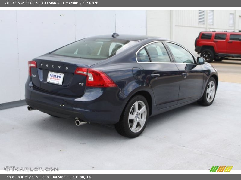 Caspian Blue Metallic / Off Black 2013 Volvo S60 T5