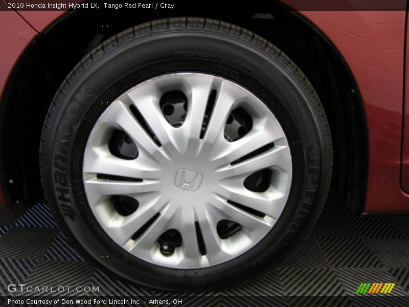 Tango Red Pearl / Gray 2010 Honda Insight Hybrid LX