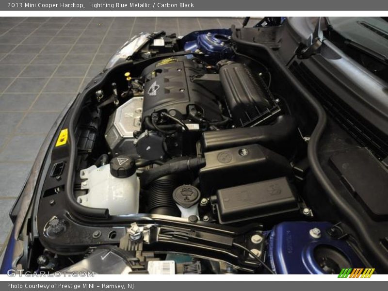 Lightning Blue Metallic / Carbon Black 2013 Mini Cooper Hardtop