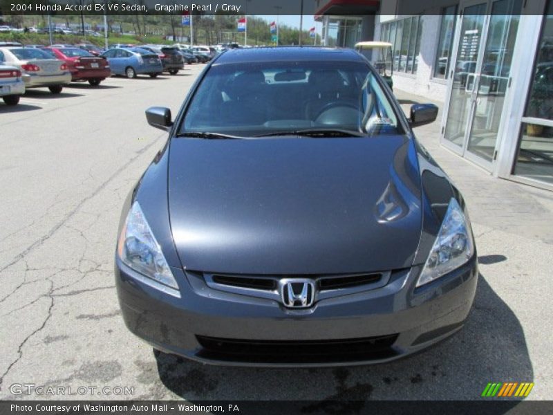 Graphite Pearl / Gray 2004 Honda Accord EX V6 Sedan