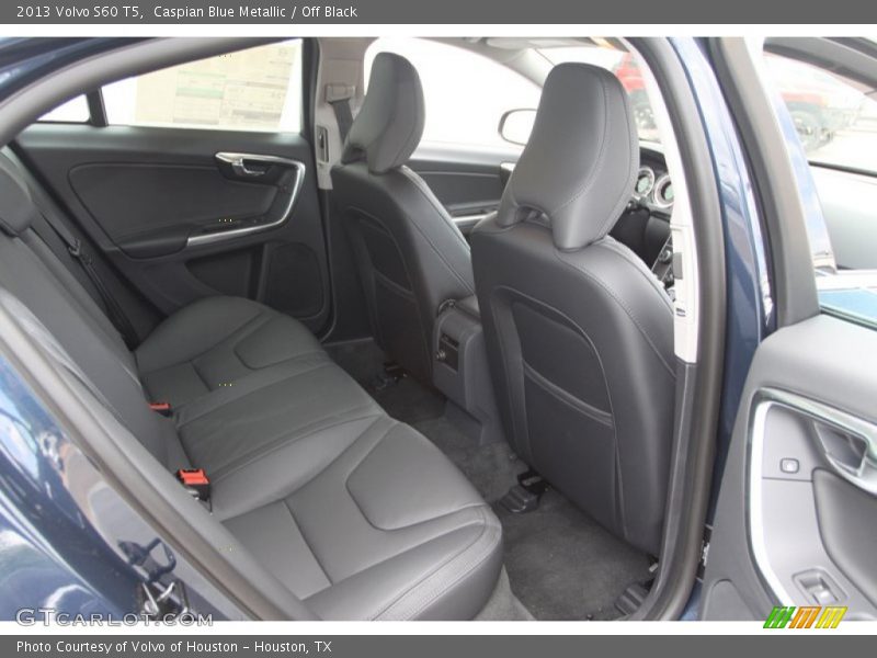 Caspian Blue Metallic / Off Black 2013 Volvo S60 T5