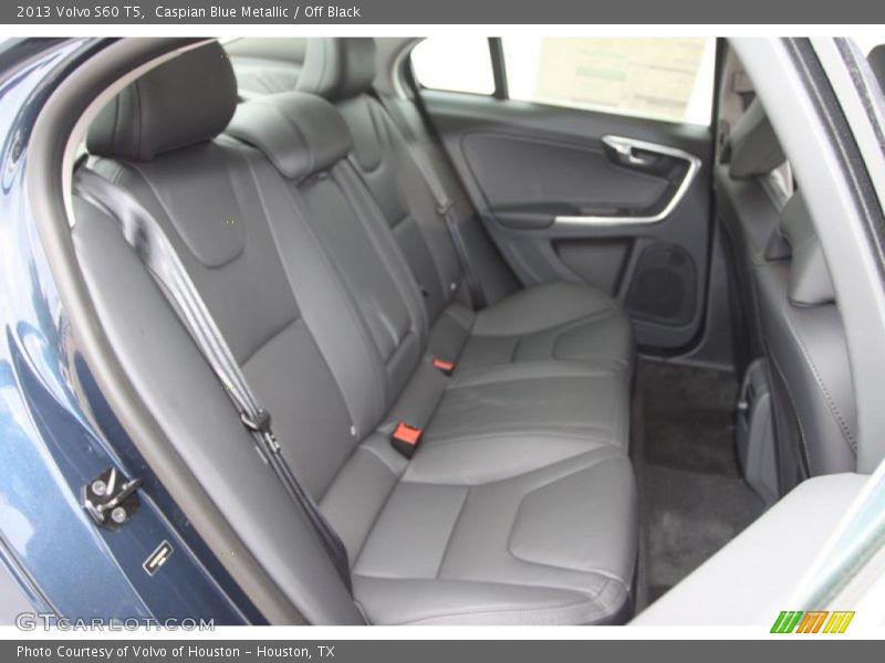 Caspian Blue Metallic / Off Black 2013 Volvo S60 T5