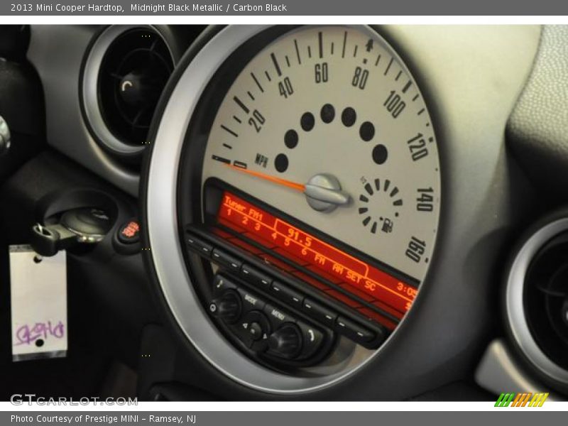 Midnight Black Metallic / Carbon Black 2013 Mini Cooper Hardtop