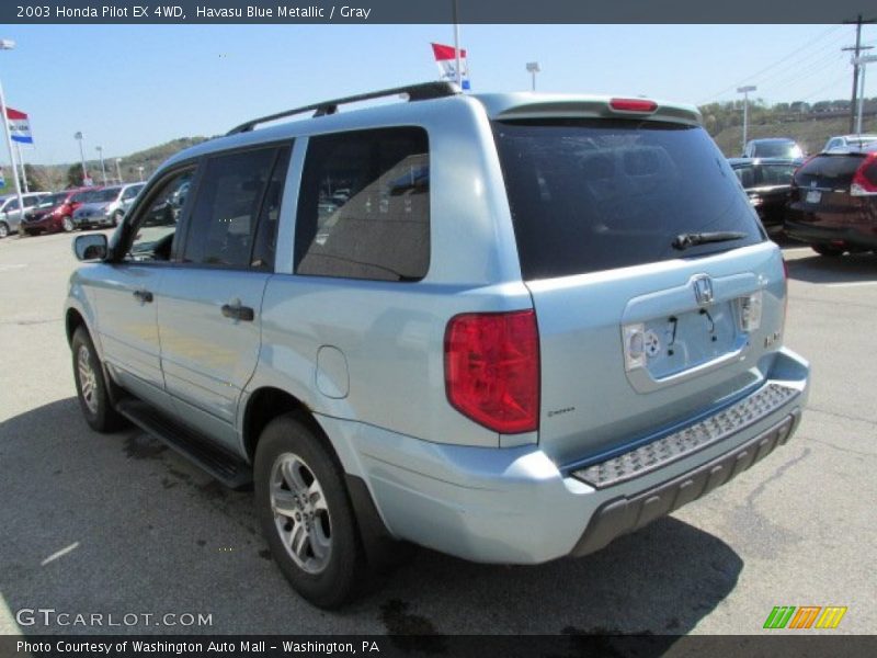 Havasu Blue Metallic / Gray 2003 Honda Pilot EX 4WD