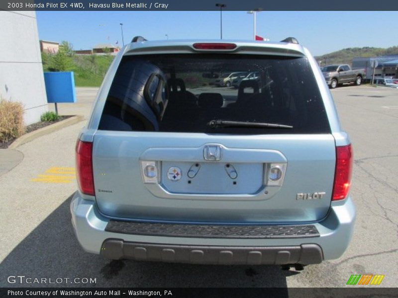 Havasu Blue Metallic / Gray 2003 Honda Pilot EX 4WD