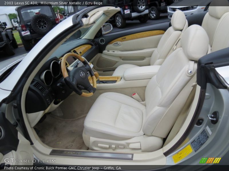 2003 SC 430 Ecru Beige Interior